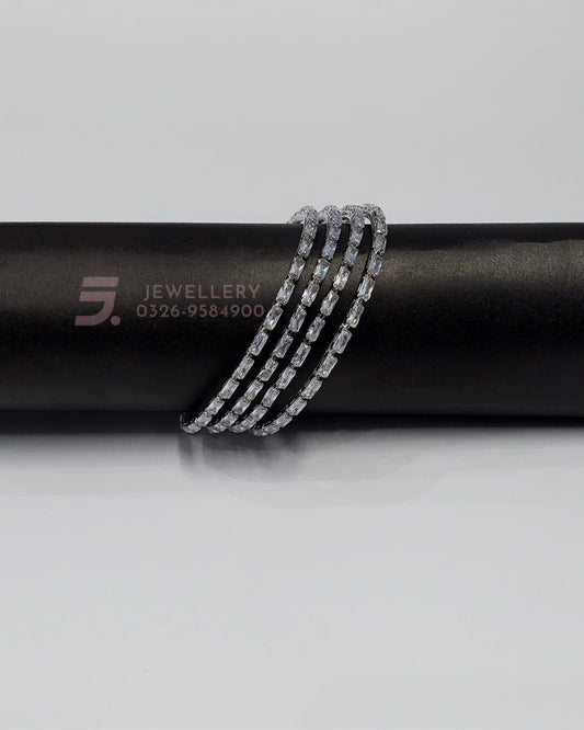 Zircon Stone Bangles