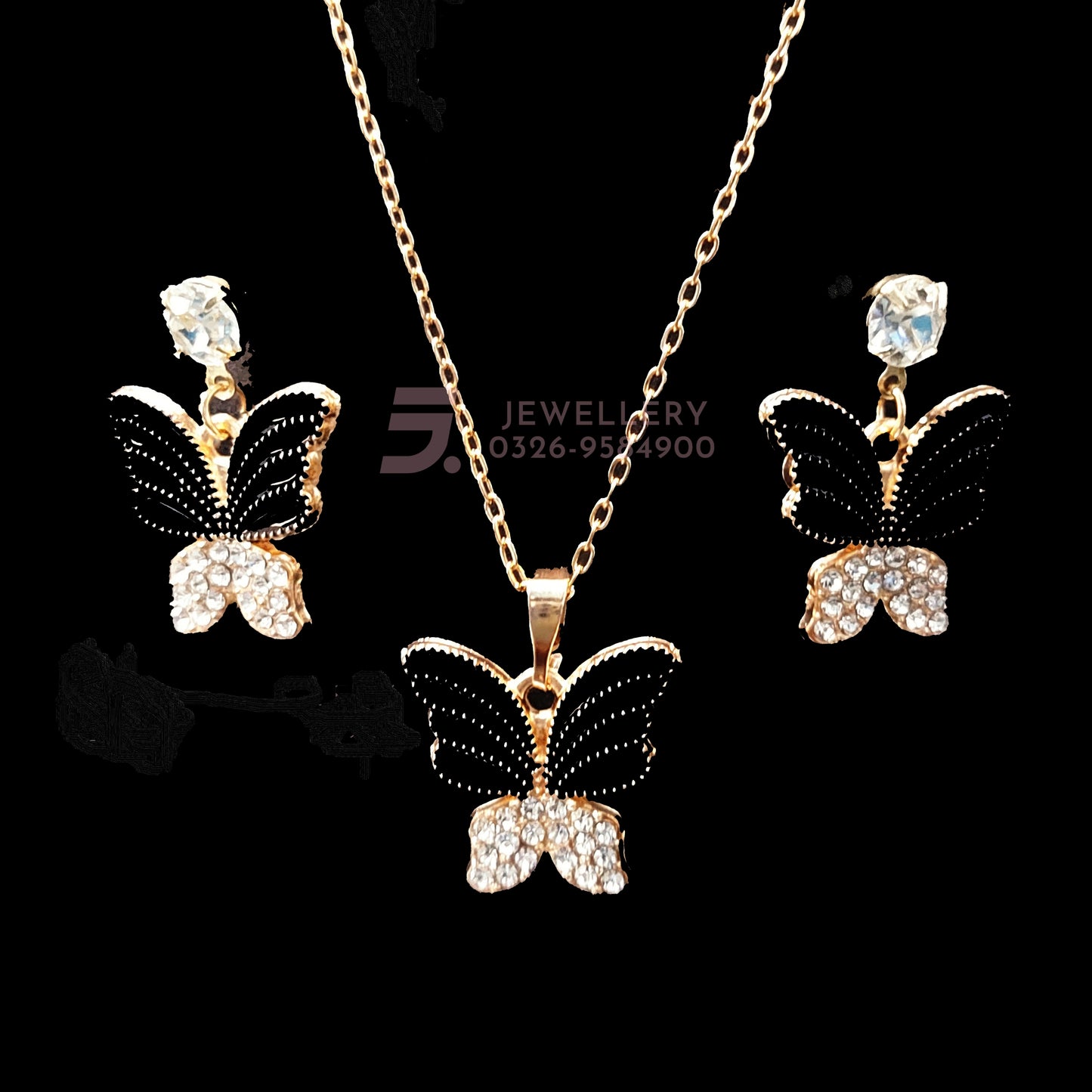 Butterfly Pendent Set